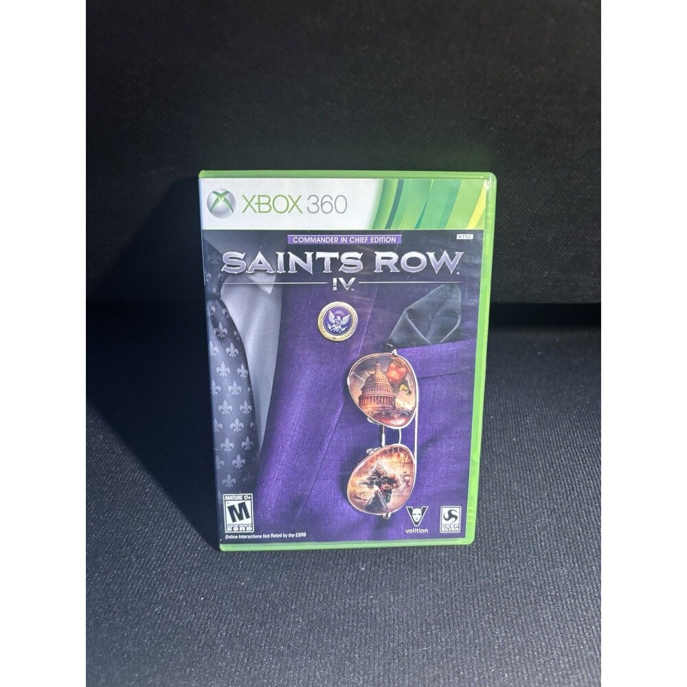 Saints Row IV Xbox 360 Commander in Chief Edition CIB Complete Tested Volition